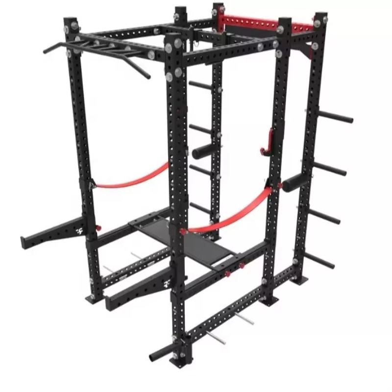 Squat Rack Power - Peralatan Kebugaran Gym Rak Barbell Multifungsi