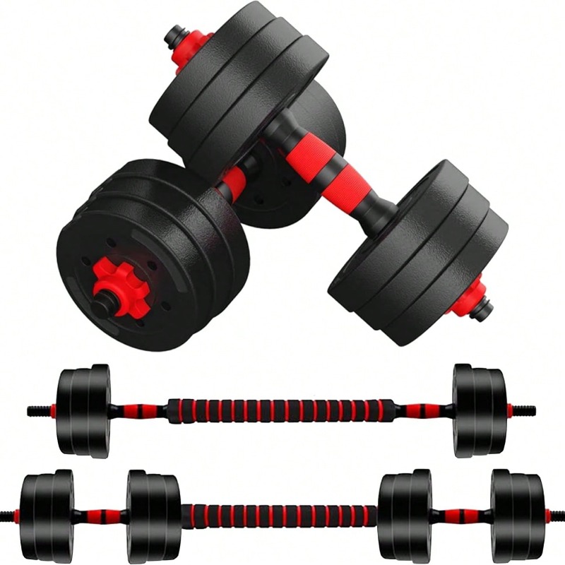 Home Gym Used - Set Dumbbell yang Dapat Disesuaikan, Dumbbell