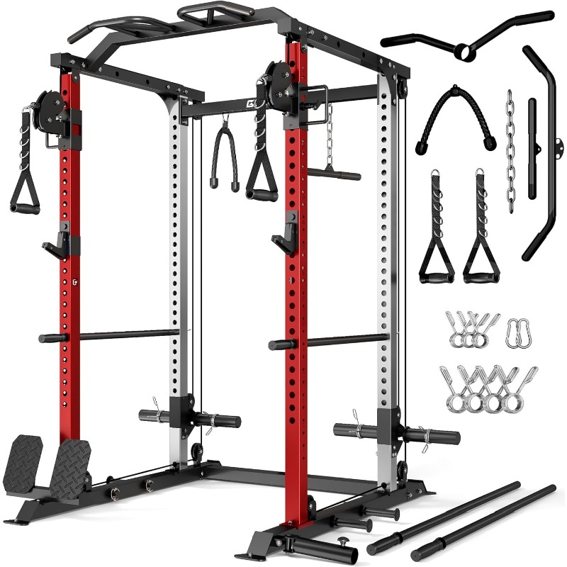 Squat Rack Power - DP01 Power Cage, Rak Squat 2000LBS