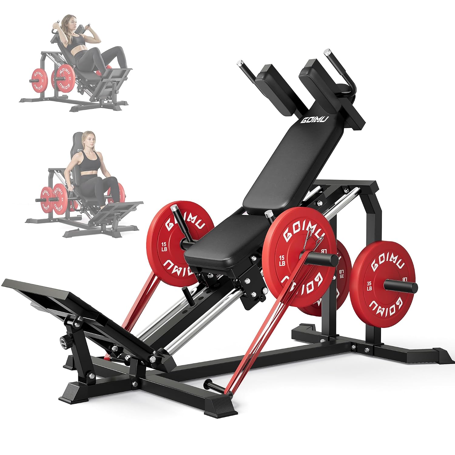 Home Gym With Leg Press - Mesin Leg Press Hack Squat L5,