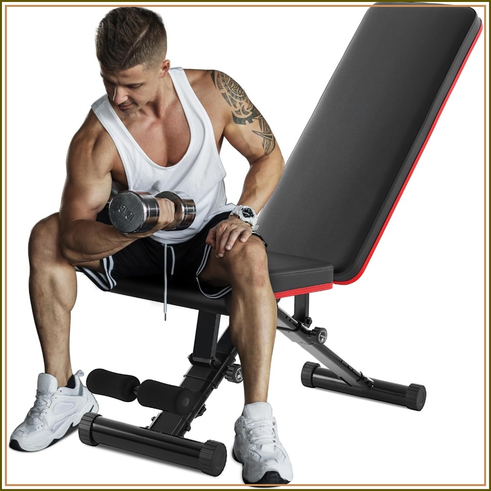 Adjustable Weight Bench - Bangku Angkat Beban yang Dapat Disesuaikan