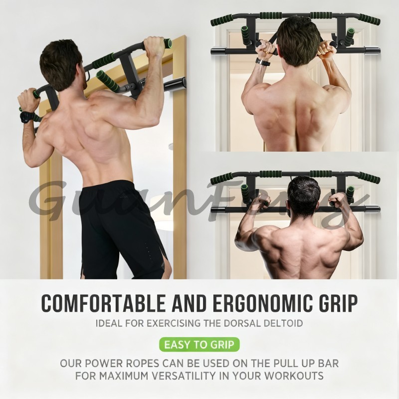 Chin Up Doorframe - Batang Latihan Pull-Up Tanpa Sekrup untuk