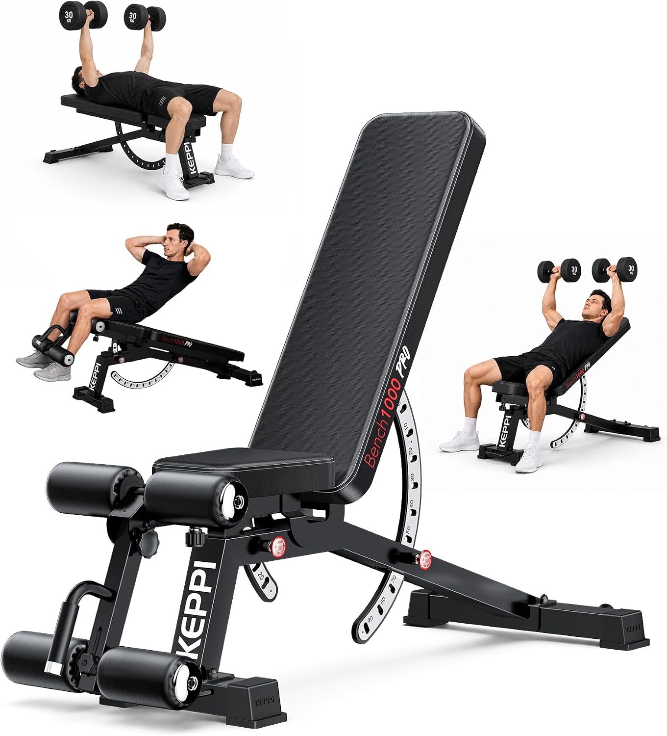 Adjustable Weight Bench - Bangku Angkat Beban yang Dapat Disesuaikan