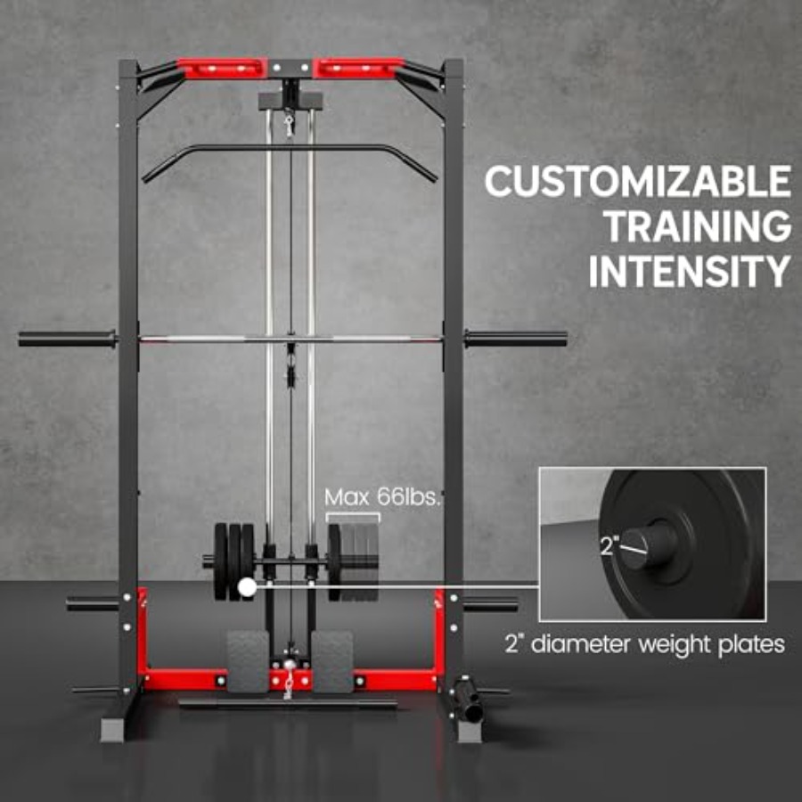 Rak Power Cage Smith Machine M - Squat Rack Power ulasan dan harga