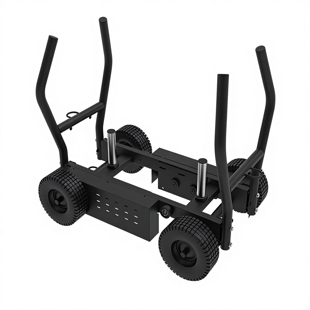 Sled Olahraga Beroda untuk Lat - Home Gym Usa ulasan dan harga