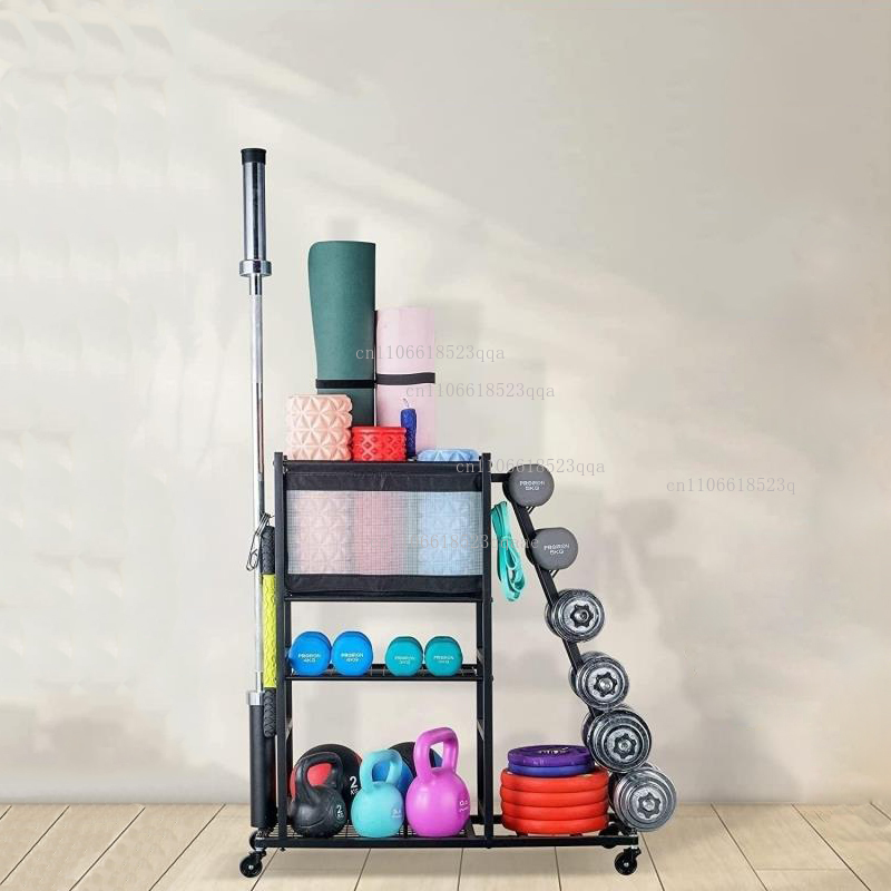 Rak Penyimpanan Alat Fitness R - Home Gym Yoga Mat ulasan dan harga