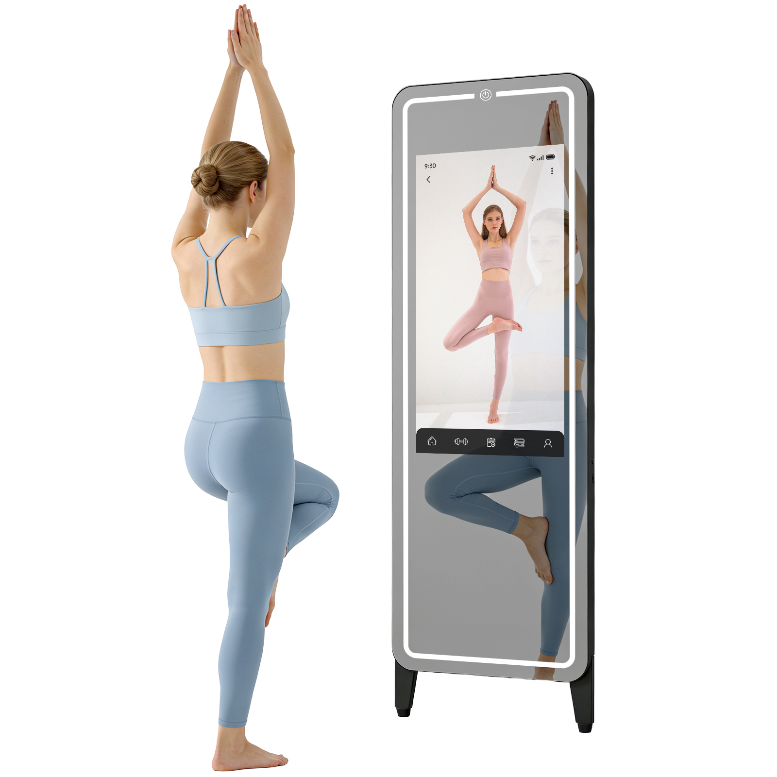 Cermin Gym Pintar untuk Latiha - Home Gym Video ulasan dan harga