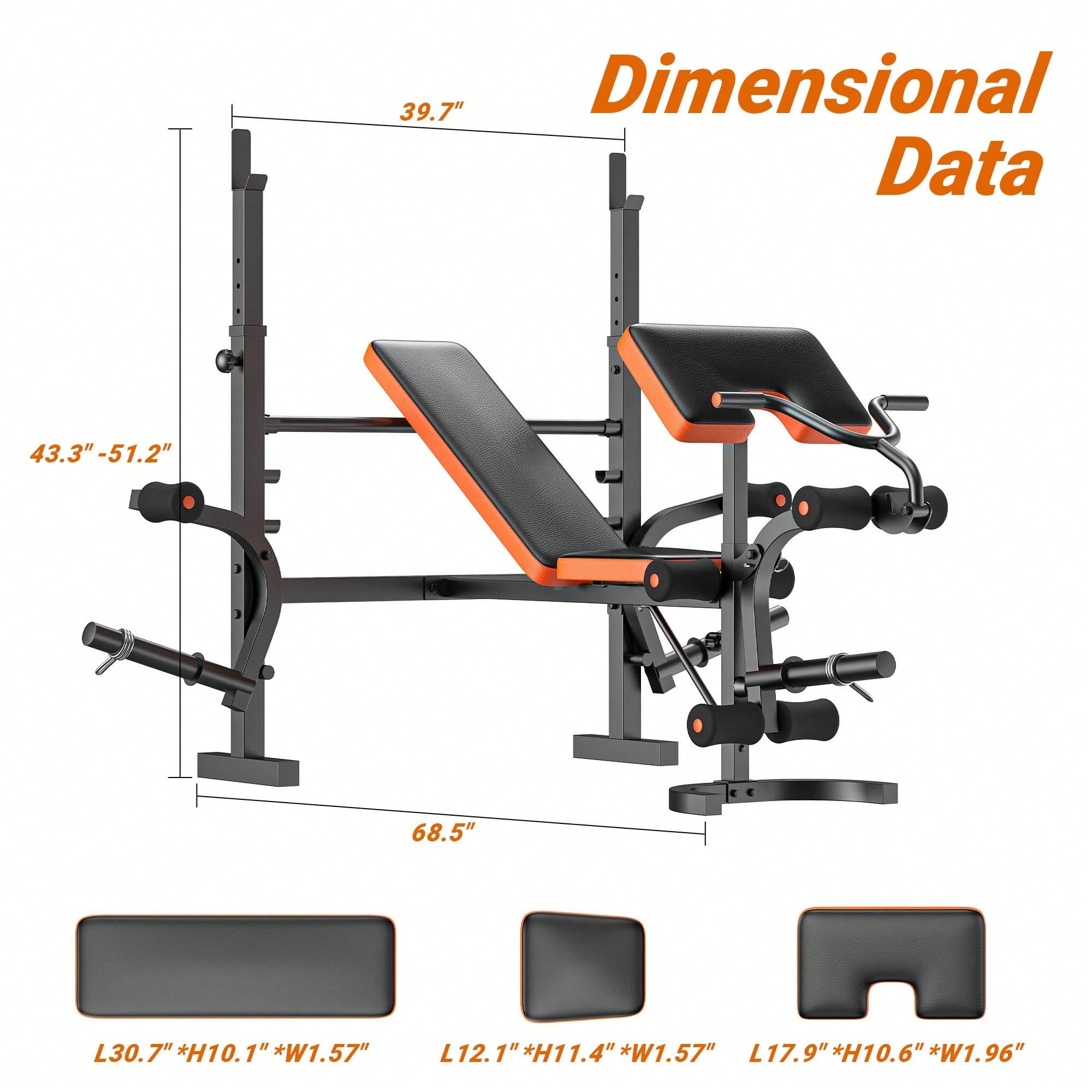 Bangku Angkat Beban GIKPAL, Se - Home Gym With Leg Press ulasan dan harga