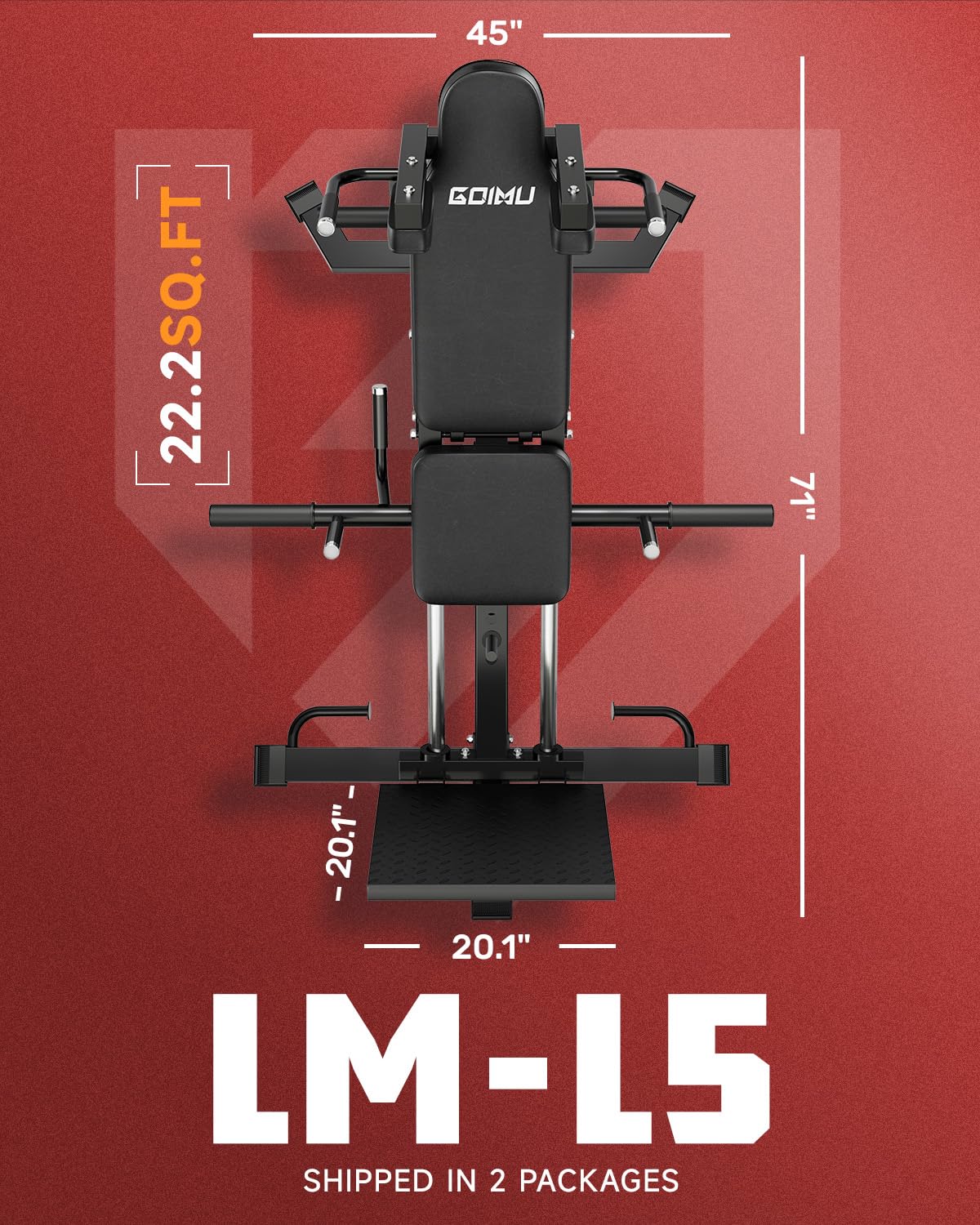 Mesin Leg Press Hack Squat L5, - Home Gym With Leg Press ulasan dan harga