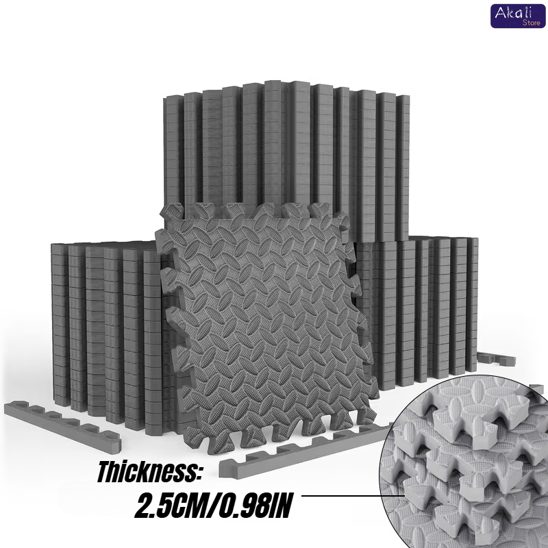 Matras Lantai Gym Interlocking - Home Gym On Carpet ulasan dan harga