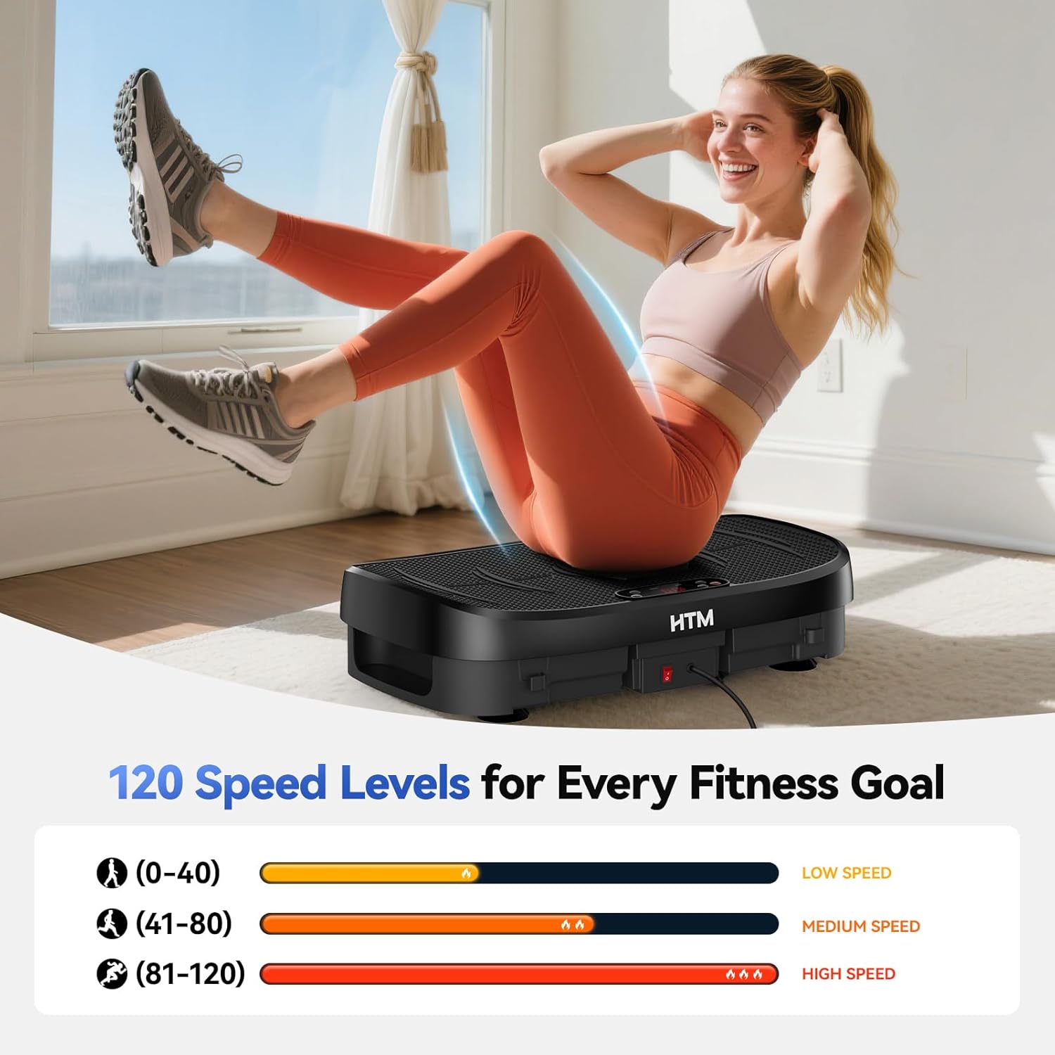 Papan Getar Pembakar Lemak Pla - Home Gym Hyrox ulasan dan harga