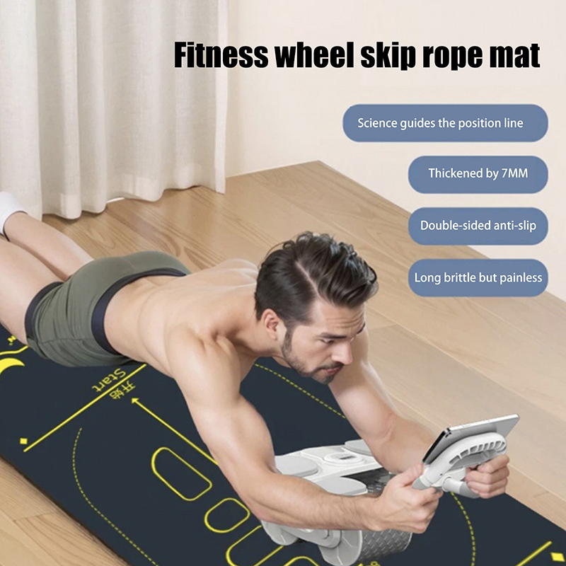 Matras Yoga Baru Anti Selip Pe - Home Gym On Carpet ulasan dan harga