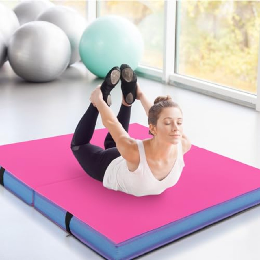 Matras gym rumahan untuk aerob - Home Gym Yoga Mat ulasan dan harga