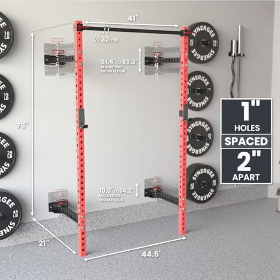 Rak Squat Lipat Seri 2200 deng - Squat Rack Power ulasan dan harga