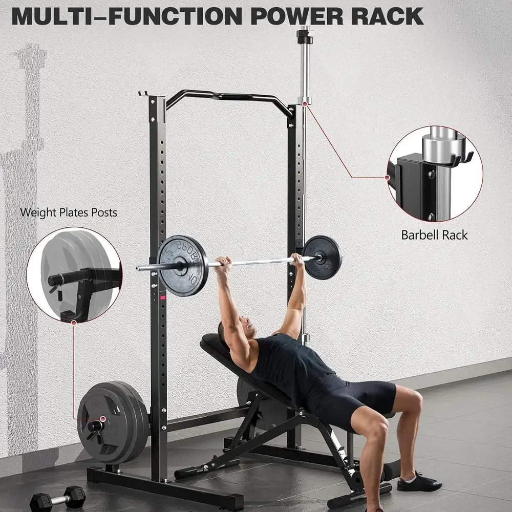 Rak Squat dan Bangku Beban yan - Adjustable Weight Bench ulasan dan harga
