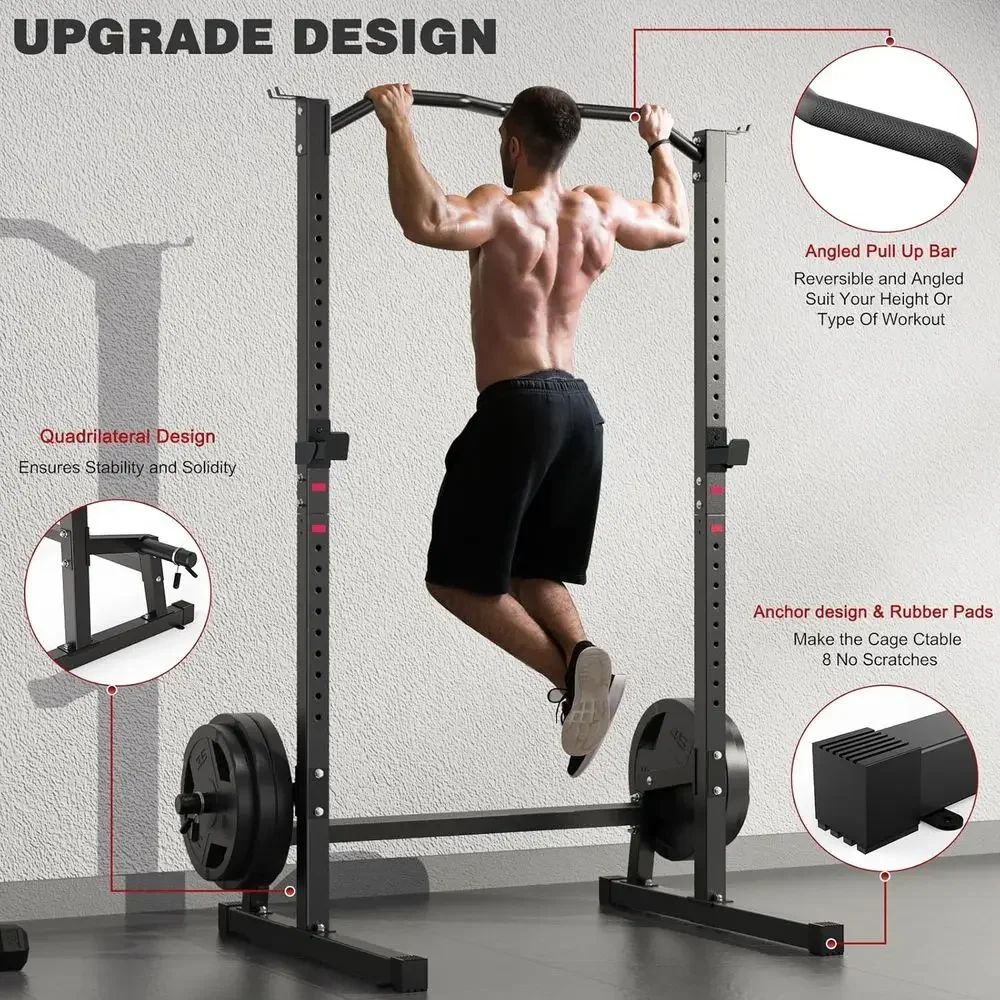 Rak Squat dan Bangku Beban yan - Adjustable Weight Bench ulasan dan harga