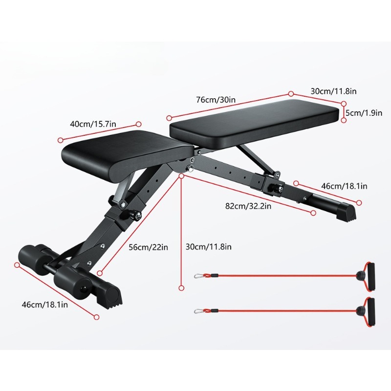 Bangku Dumbbell Multifungsi un - Adjustable Weight Bench ulasan dan harga