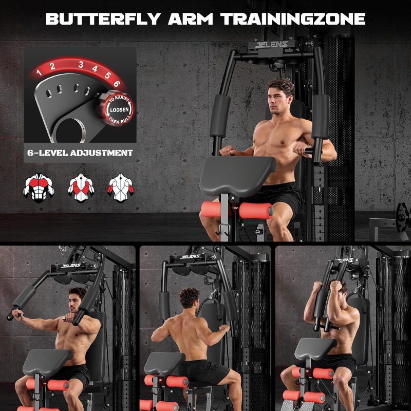 JELENS Home Gym, Peralatan Gym - Home Gym Workout Equipment ulasan dan harga