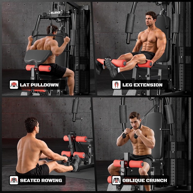 JELENS Home Gym, Peralatan Gym - Home Gym Workout Equipment ulasan dan harga