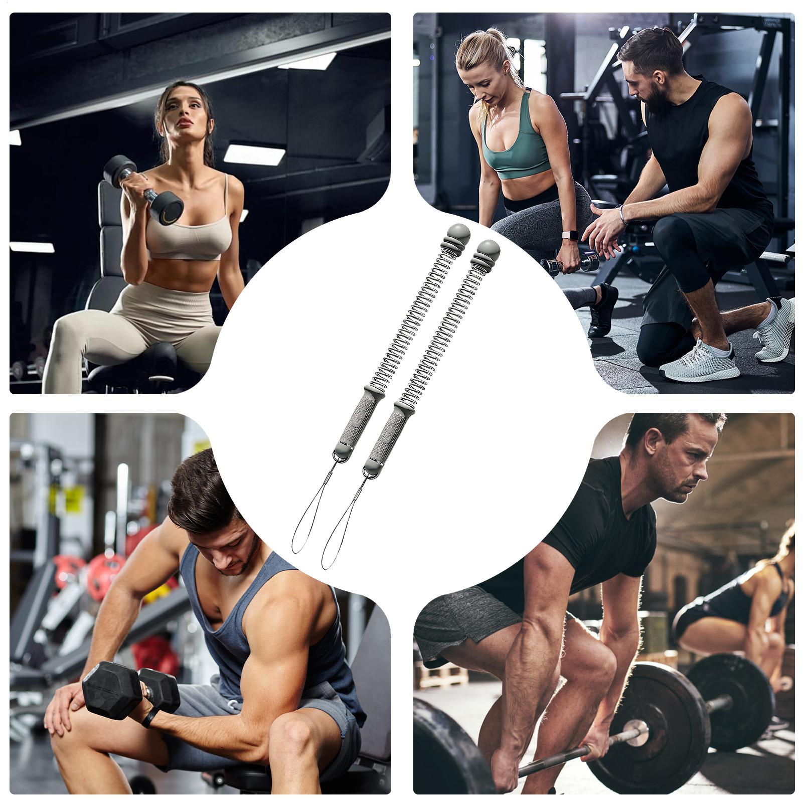 Tali Latihan Battle Rope untuk - Home Gym Workout Equipment ulasan dan harga