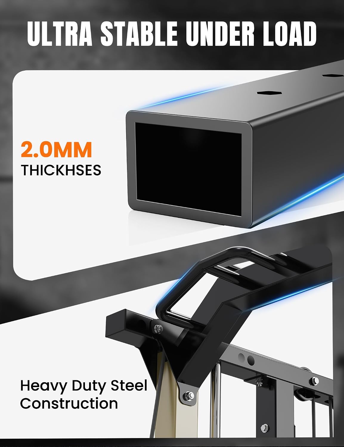 Smith Machine dengan Sistem Pu - Squat Rack Power ulasan dan harga