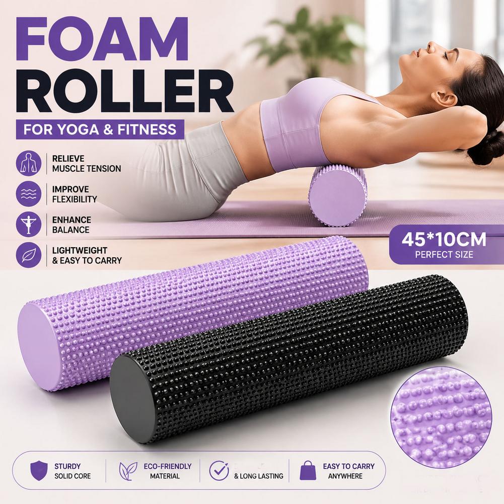 Rol Busa Yoga EVA Kepadatan Ti - Home Gym Pilates ulasan dan harga