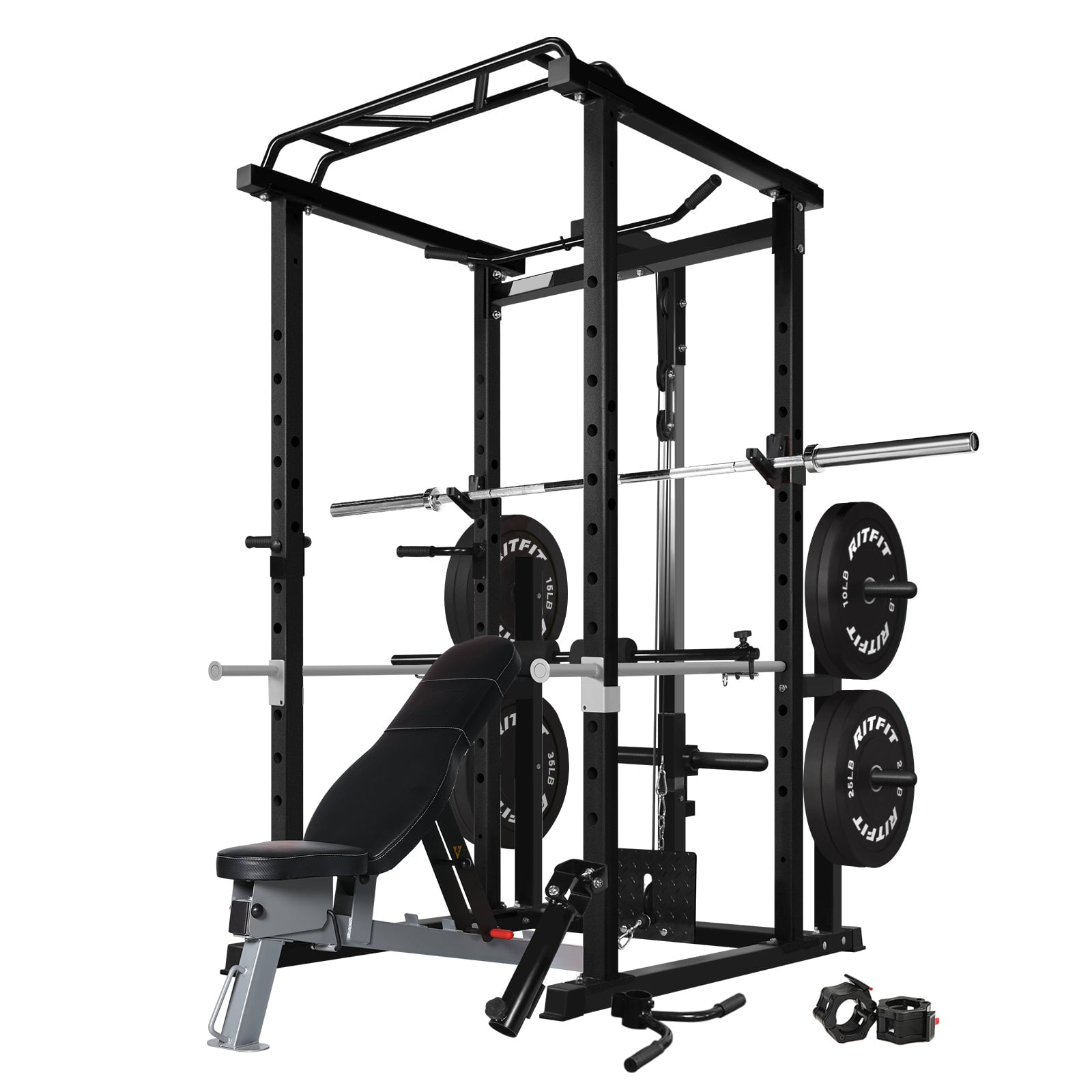 Rak Latihan Multifungsi Komers - Squat Rack Power ulasan dan harga