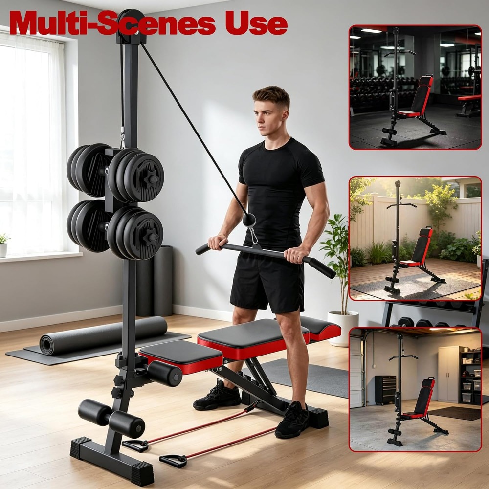 Bangku Angkat Beban Multi-Fung - Adjustable Weight Bench ulasan dan harga