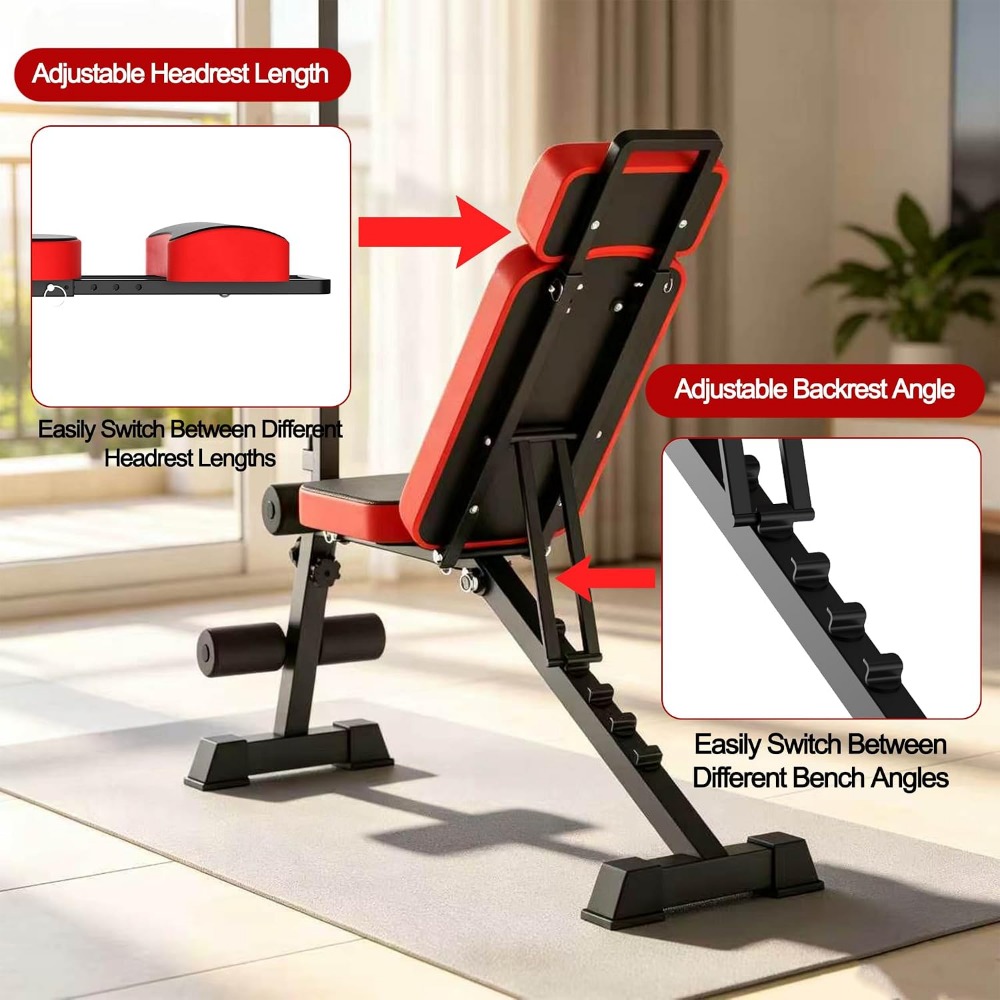 Bangku Angkat Beban Multi-Fung - Adjustable Weight Bench ulasan dan harga