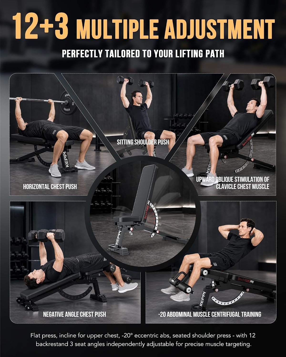 Bangku Angkat Beban yang Dapat - Adjustable Weight Bench ulasan dan harga
