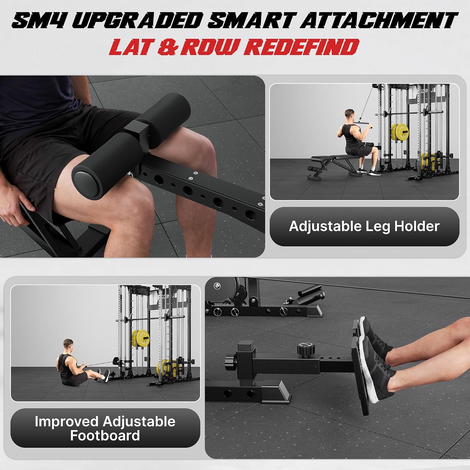 SM4 Smith Machine dengan Siste - Squat Rack Power ulasan dan harga