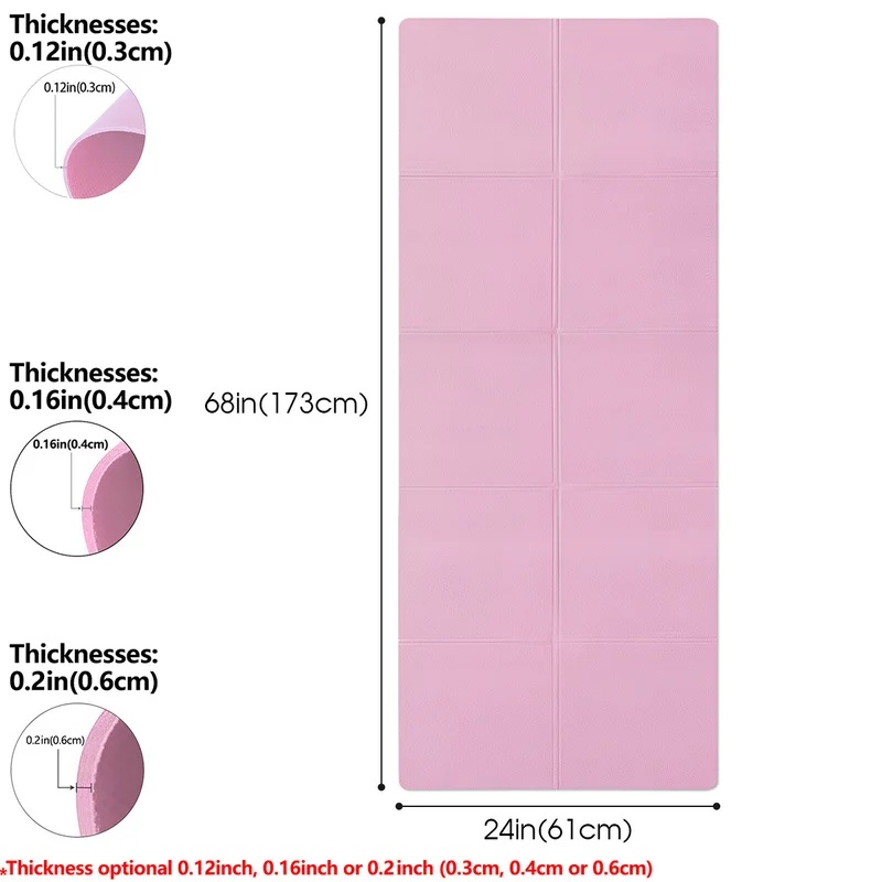 Matras Yoga Anti Selip Tebal 3 - Home Gym On Carpet ulasan dan harga