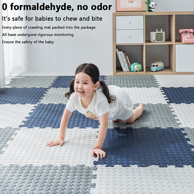 4/8/16 Pcs Alas Lantai, Alas M - Home Gym On Carpet ulasan dan harga