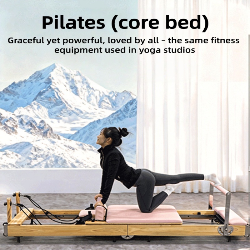 Pilates Core Bed Lipat Kayu Ka - Home Gym Pilates ulasan dan harga